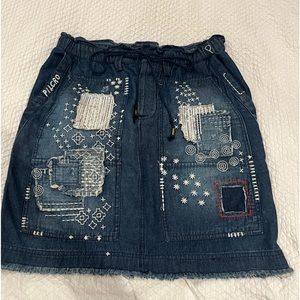 Pilcro Jean Denim Skirt